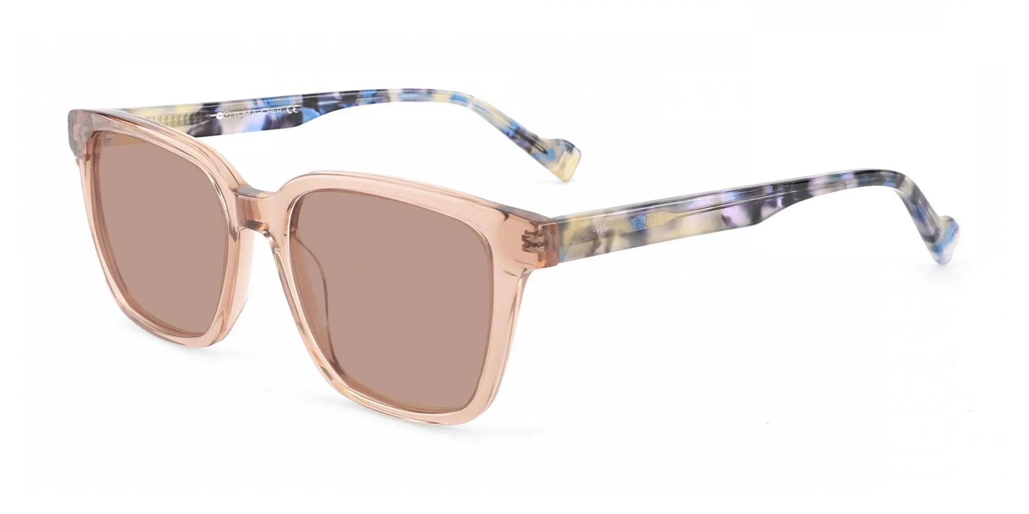 Brown Acetate Sunglasses-3