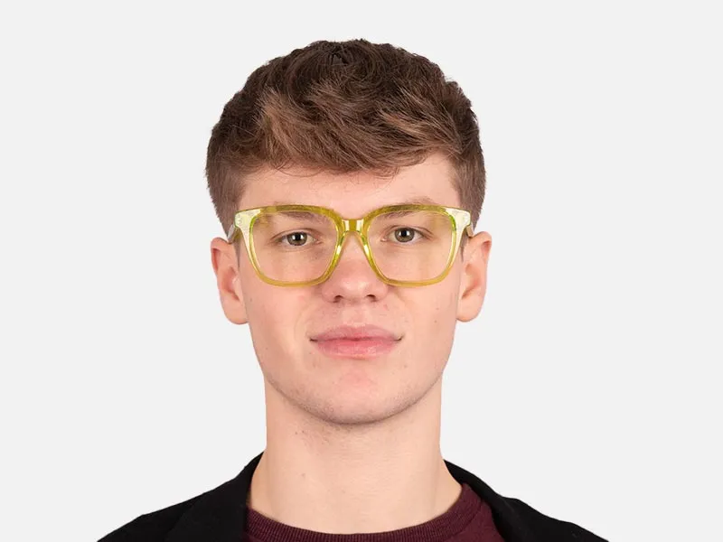 Lime Green Glasses-2