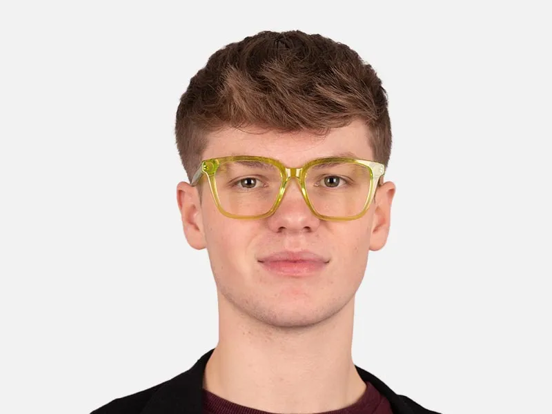 Lime Green Glasses-2