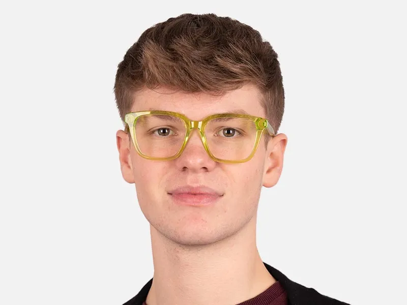 Lime Green Glasses-2
