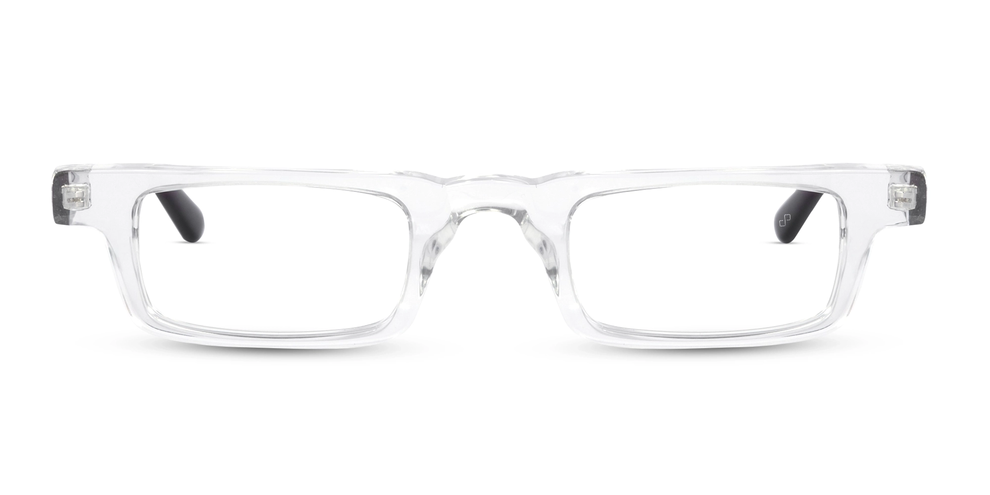 Clear Rectangle Spring Hinge Glasses 1 Clear Rectangle Spring Hinge Glasses 1