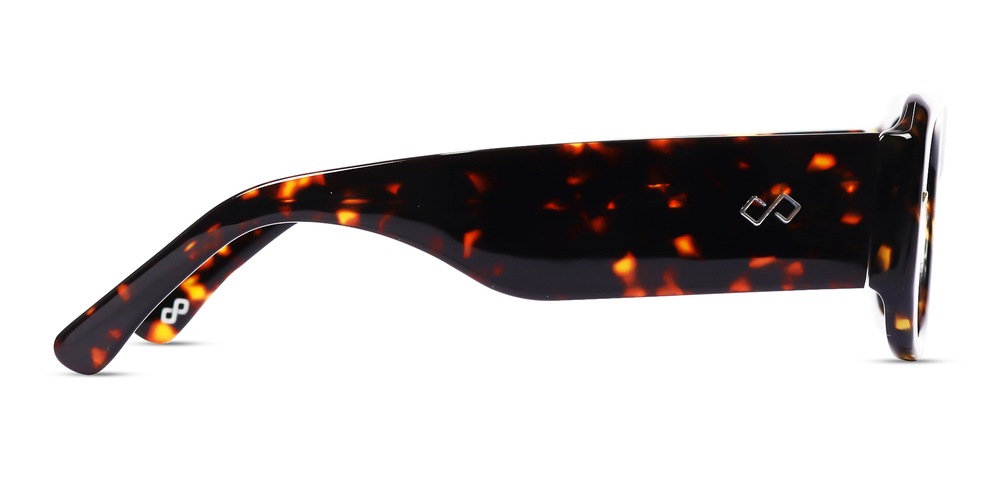 Tortoise Acetate Pilot Square Glasses