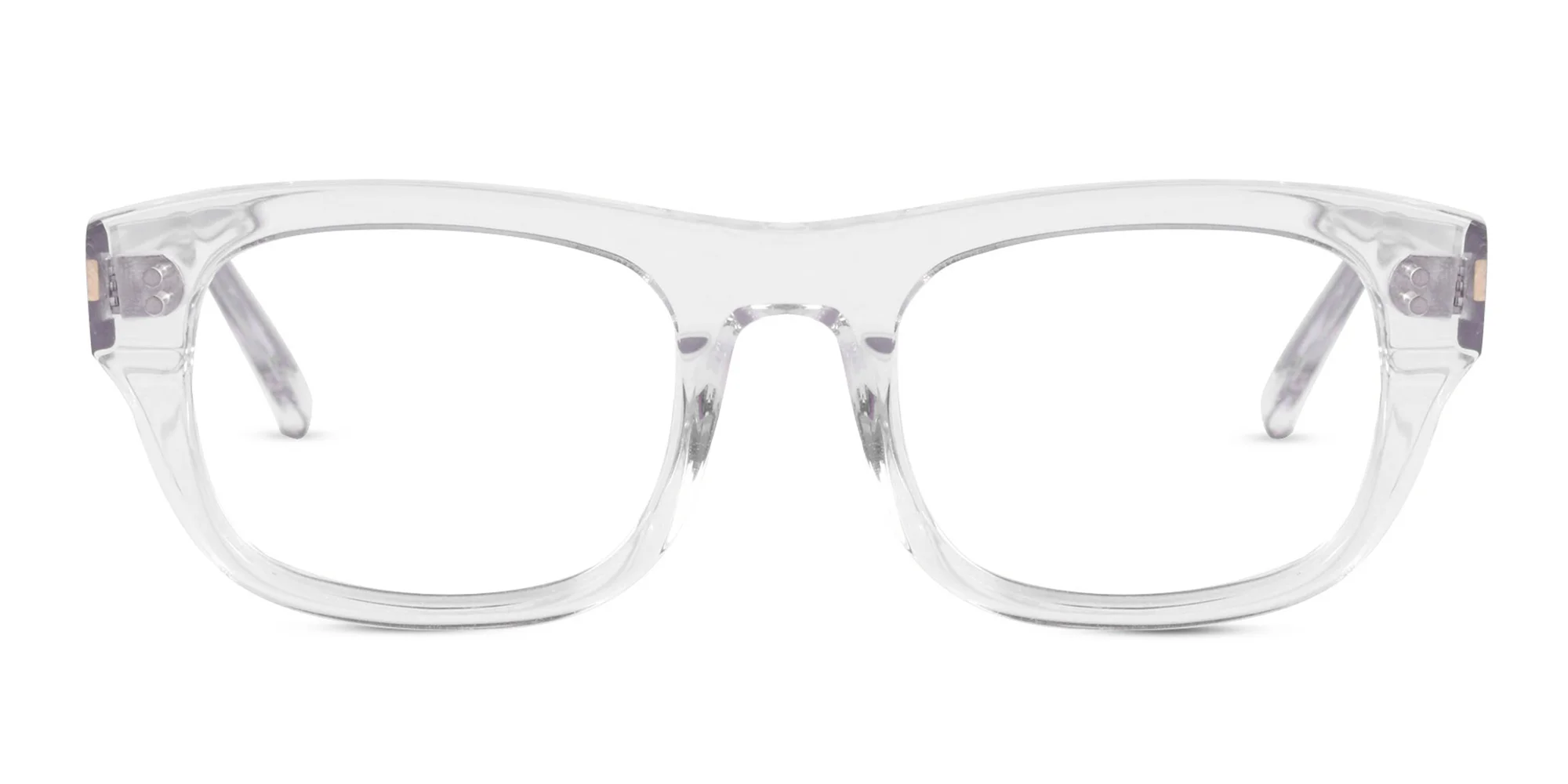 Clear Rectangle Eyeglasses-1