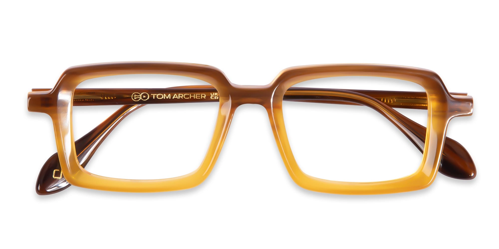 Rectangle Brown Glasses-6