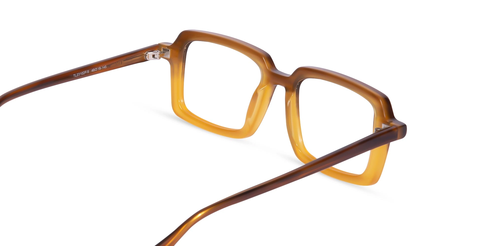 Rectangle Brown Glasses-5