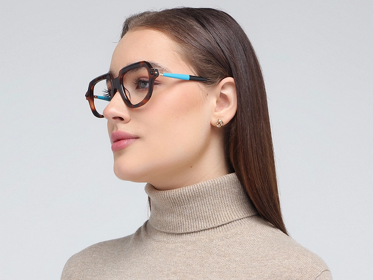 Gold And Tortoise Shell Glasses 52