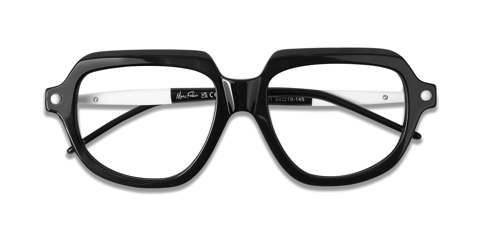 Black Oversized Glasses 6