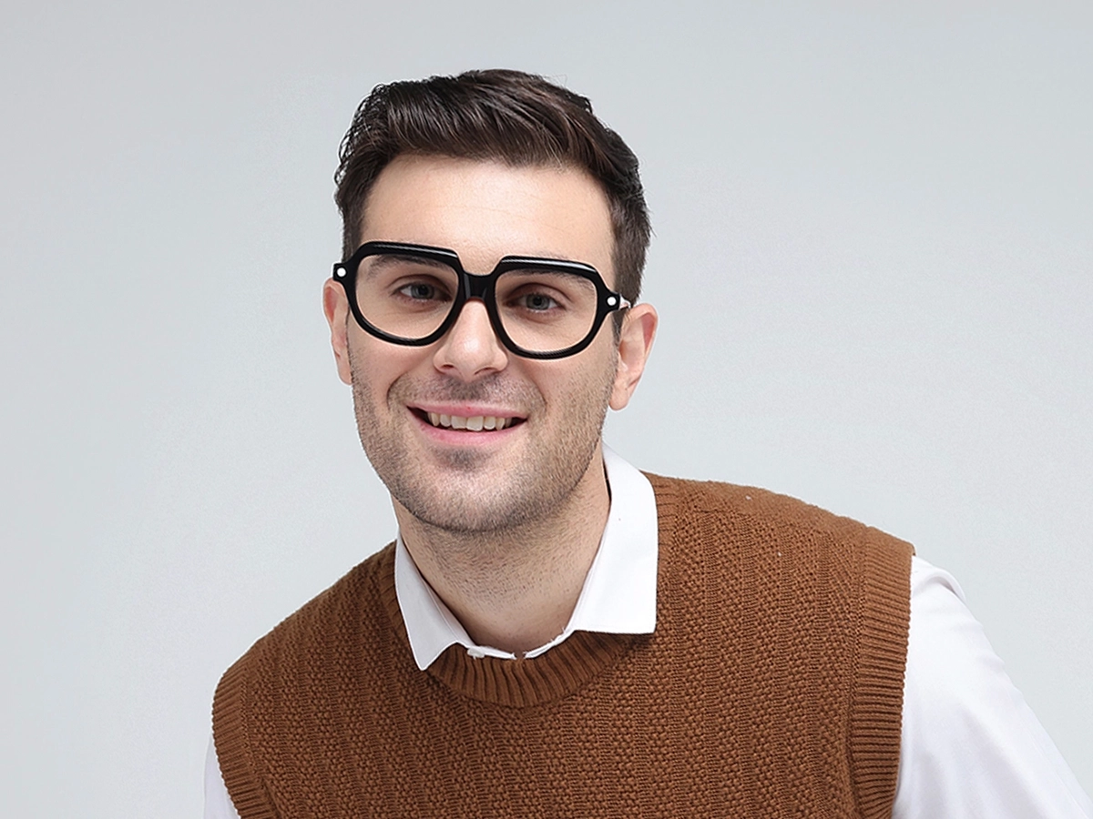 Black Oversized Glasses 41