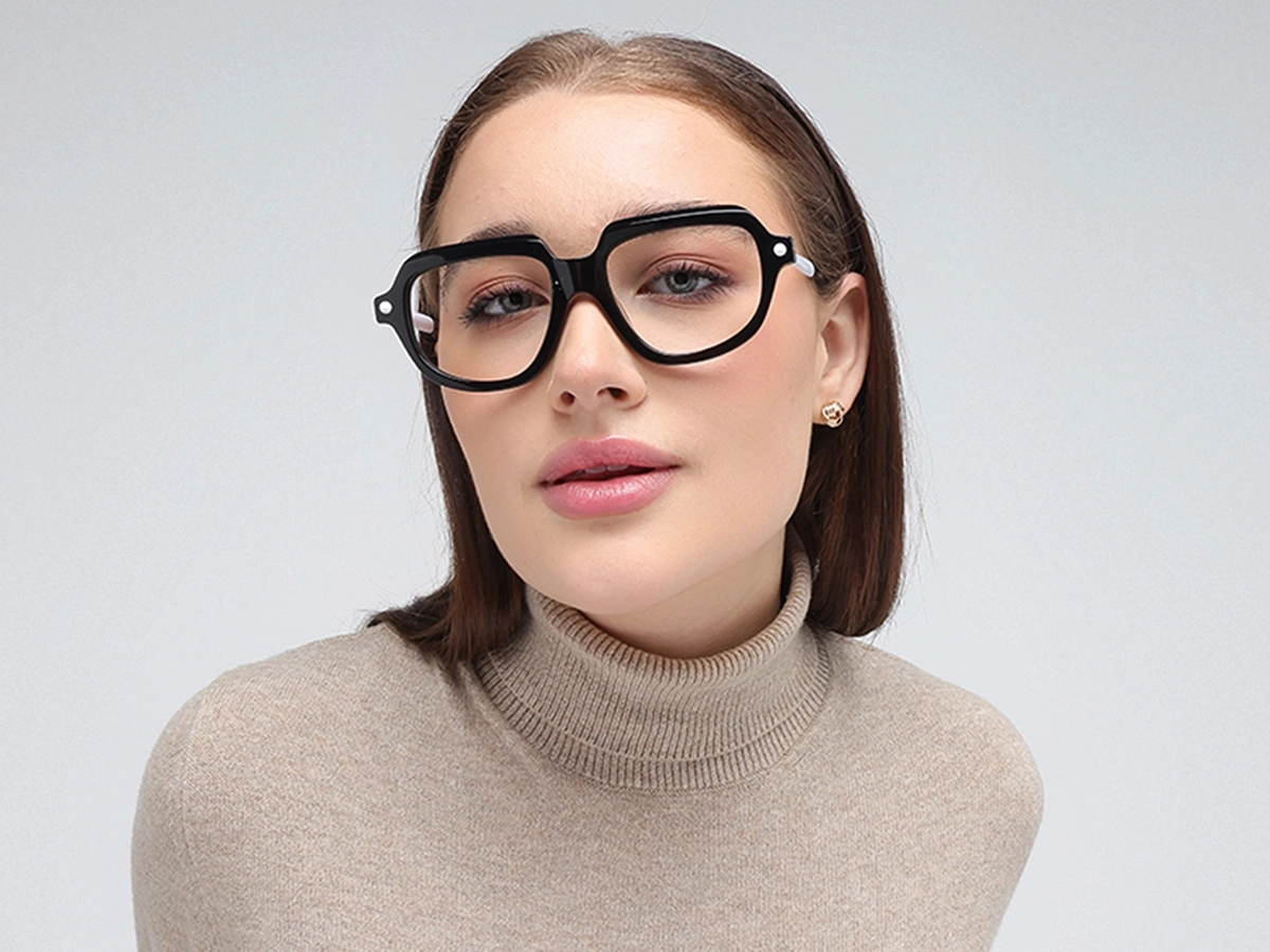 Black Oversized Glasses 51