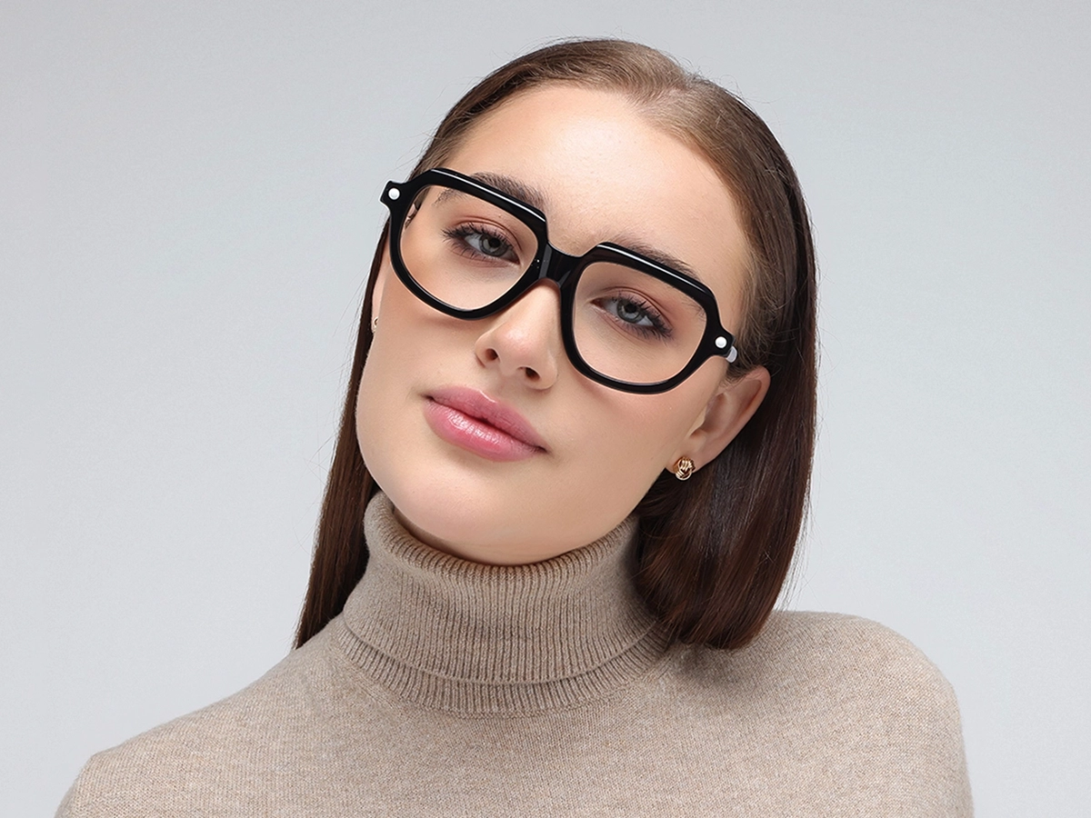 Black Oversized Glasses 53