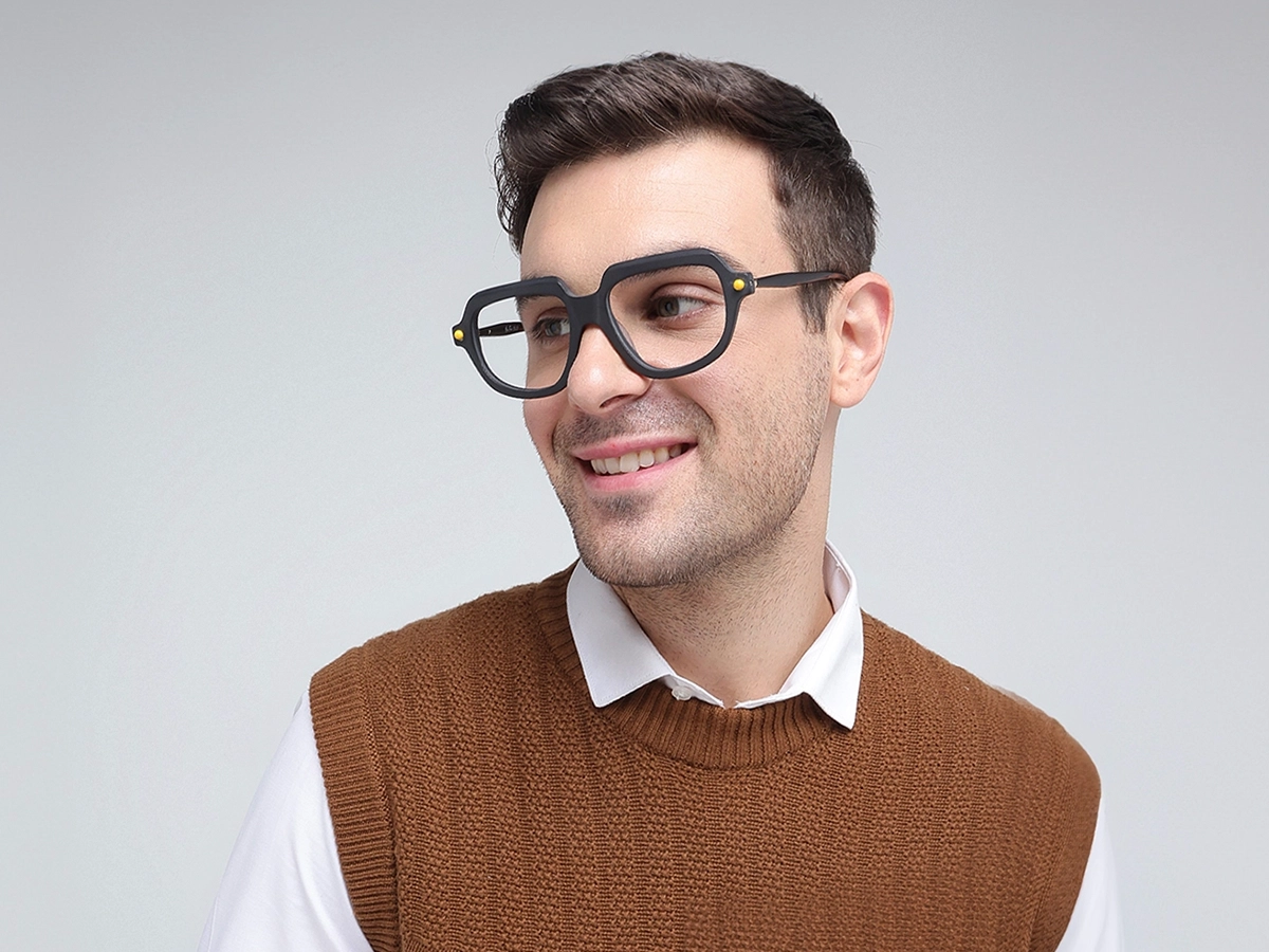 Oversized Geometric Glasses 43