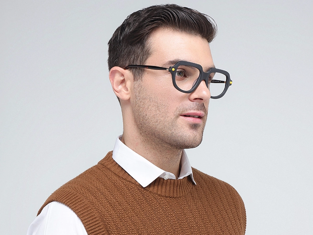 Oversized Geometric Glasses 42