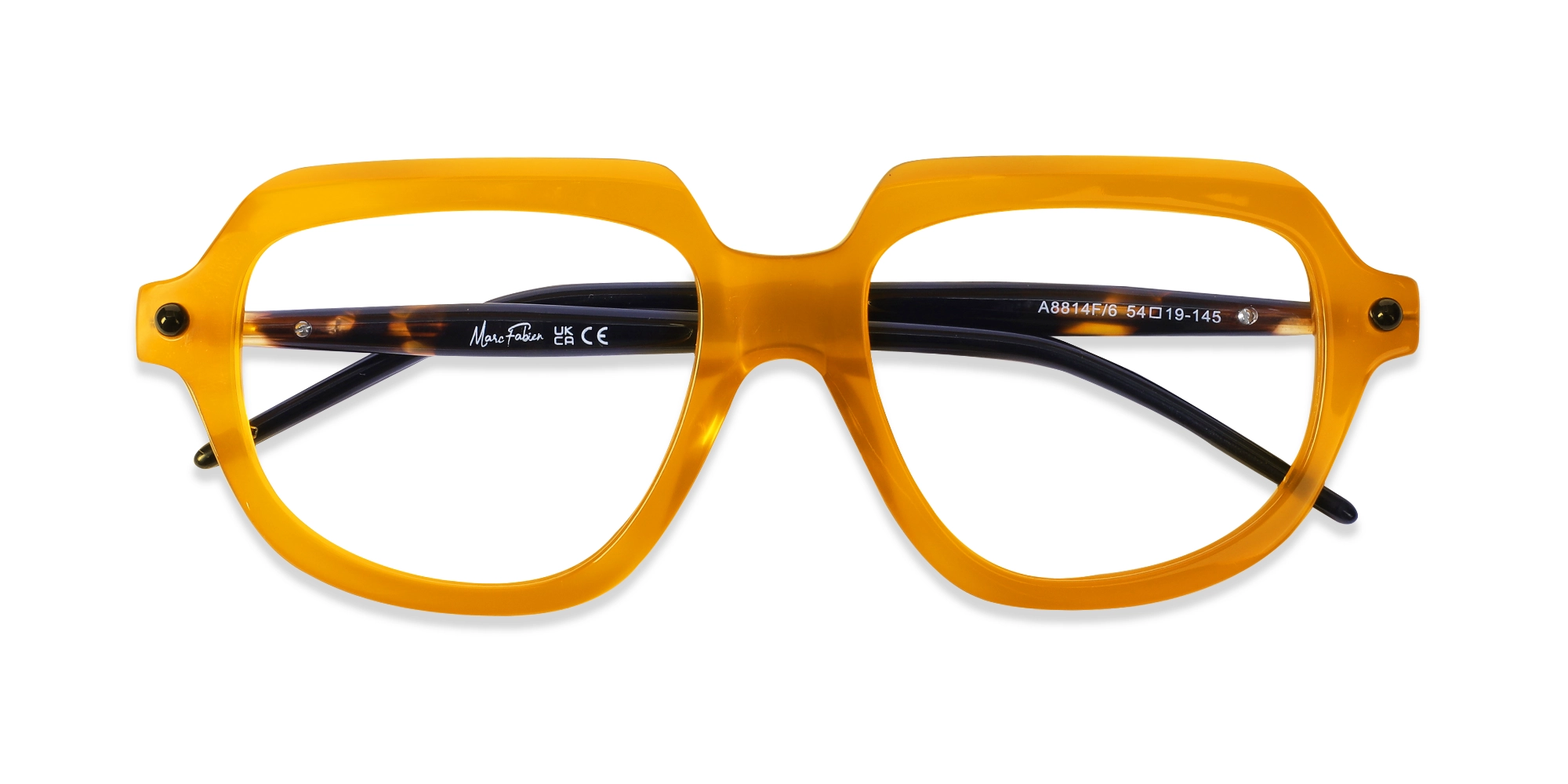Gold Oversized Glasses 6