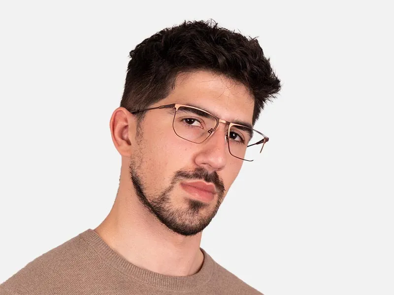 Thin Metal Eyeglasses-2