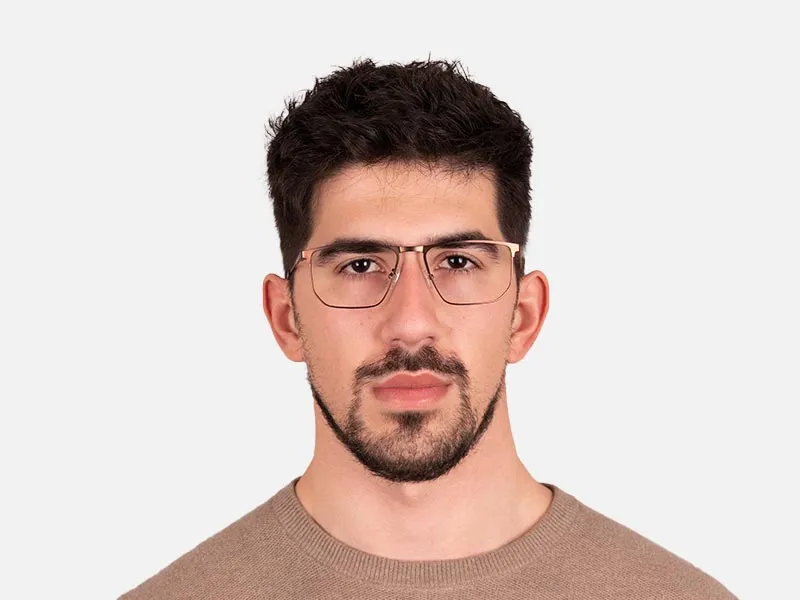 Thin Metal Eyeglasses-2