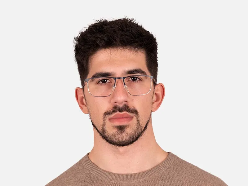 Full Rim Rectangle Eyeglasses-2