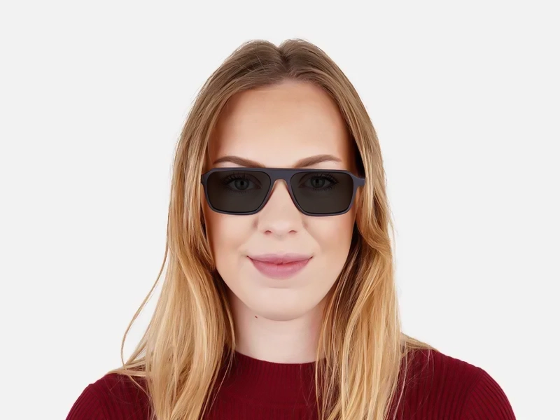 Black Flat Top Sunglasses-1