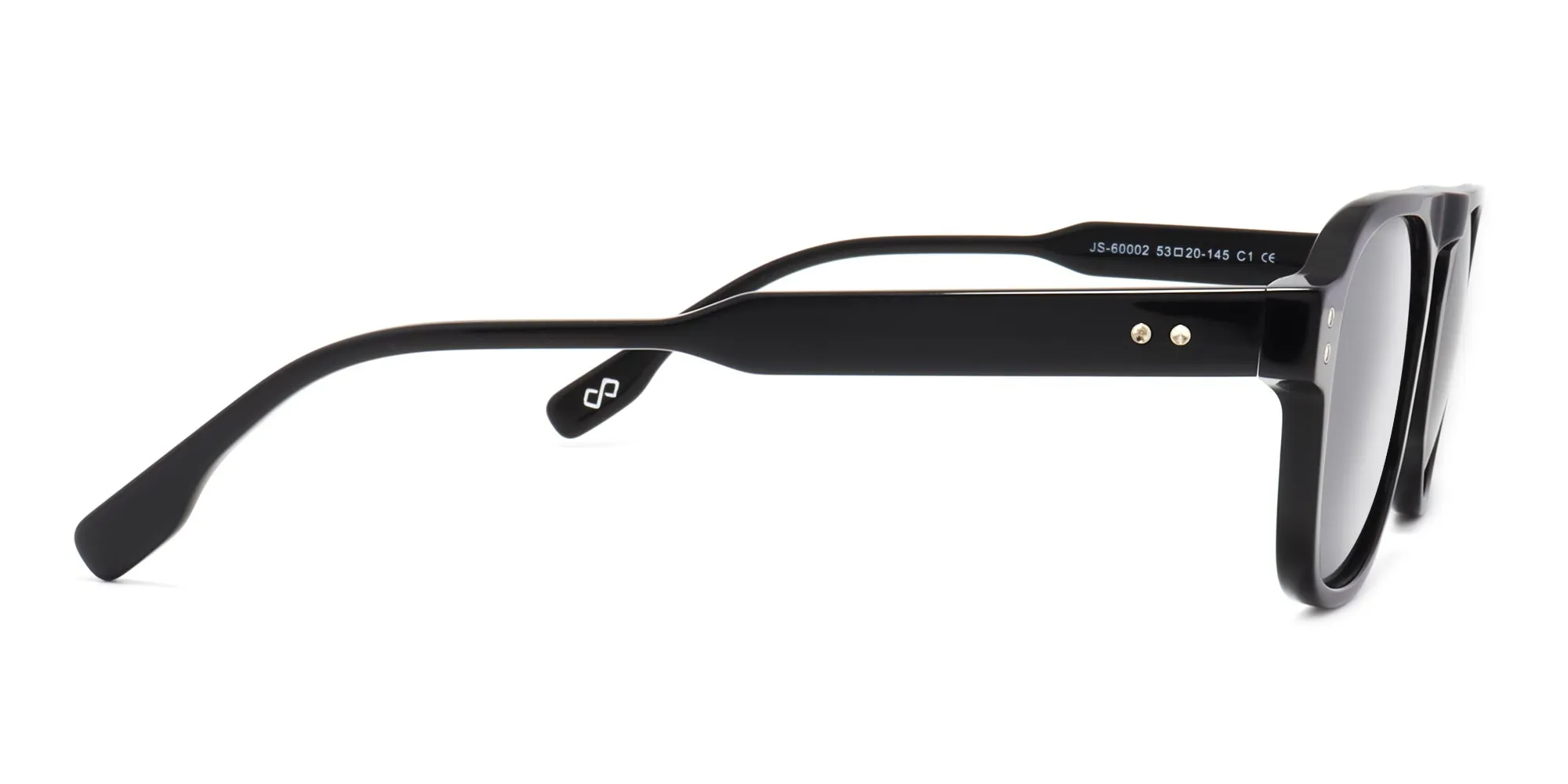 Black Pilot sunglasses-2