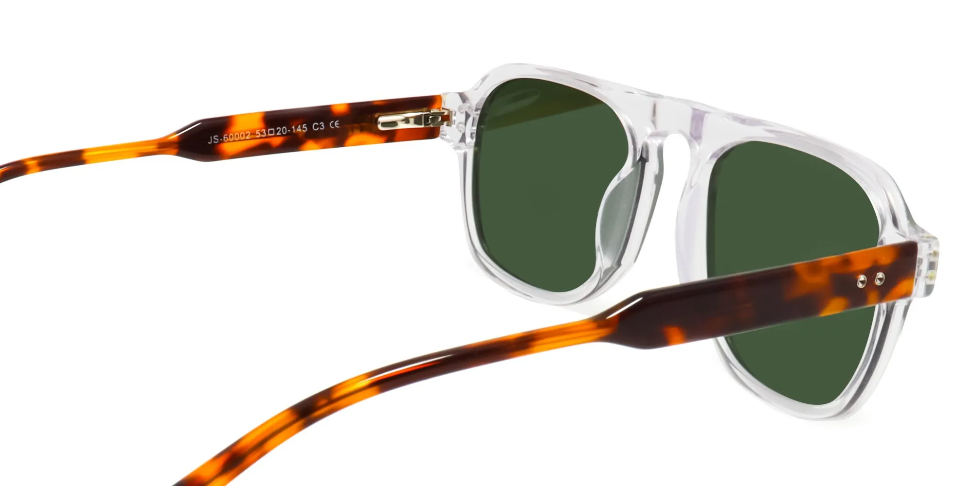 Green Tortoise Shell Sunglasses-2