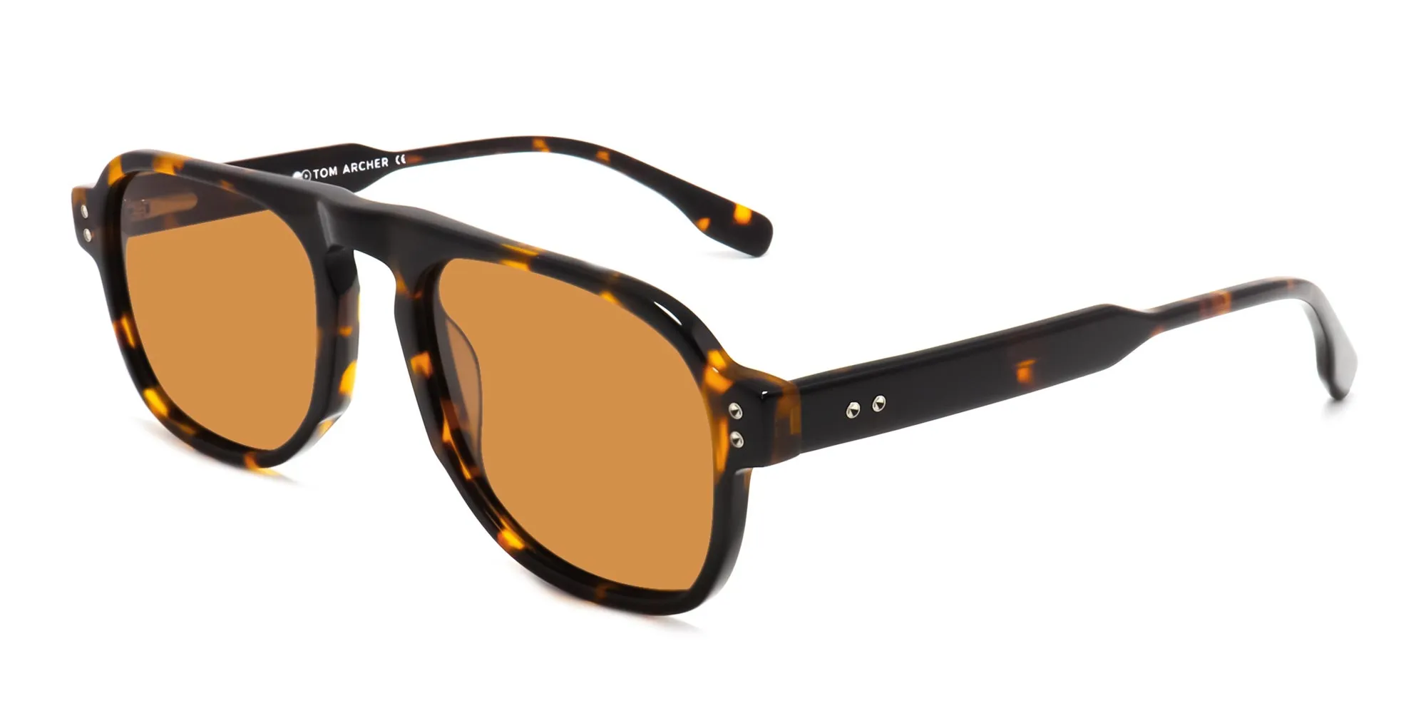 Brown Tint Tortoise Shell Sunglasses-2