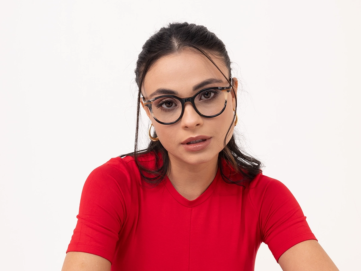 Black Marble Glasses 52