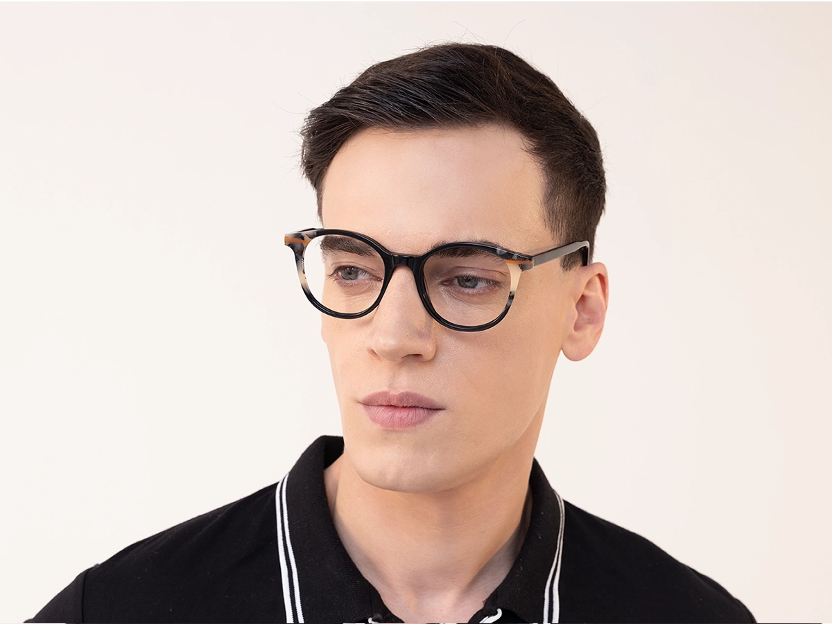 Black Marble Glasses 42