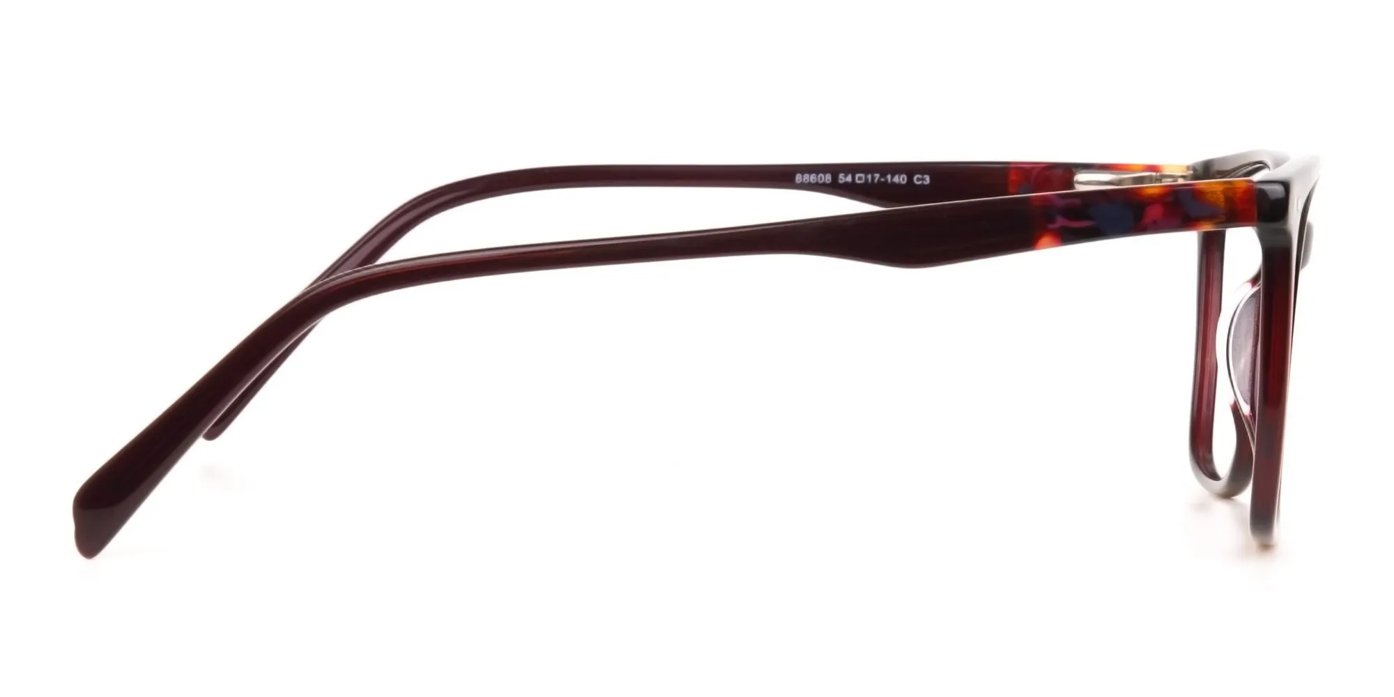 Designer Burgundy Brown Eyeglasses For Women-2