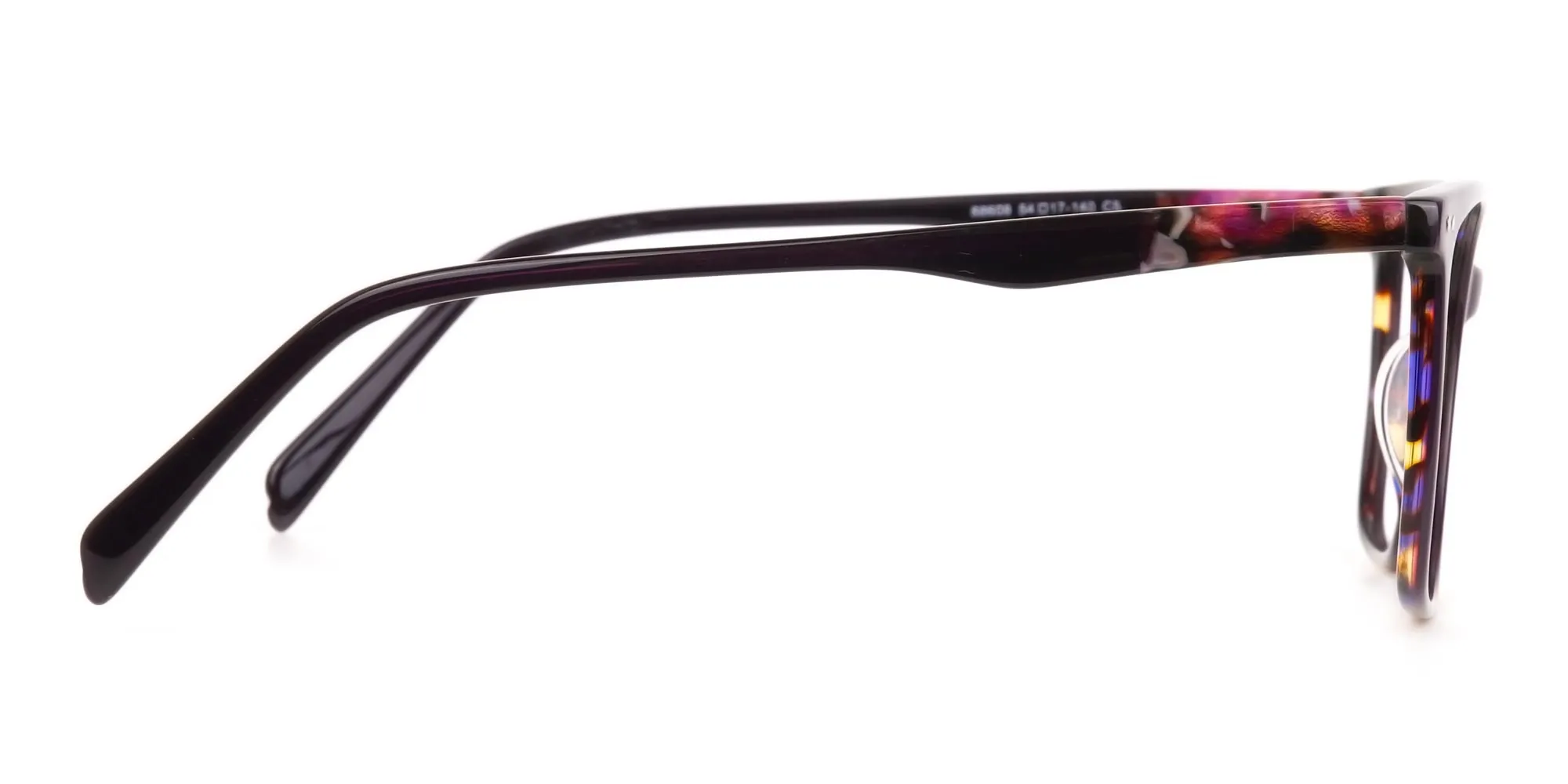 Designer Raisin Purple & Tortoise Eyeglasses Women-2