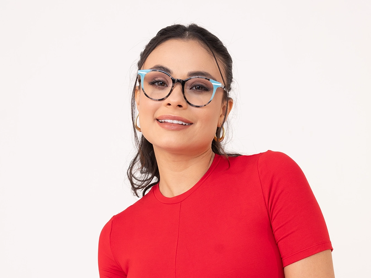 Ice Blue Glasses 51