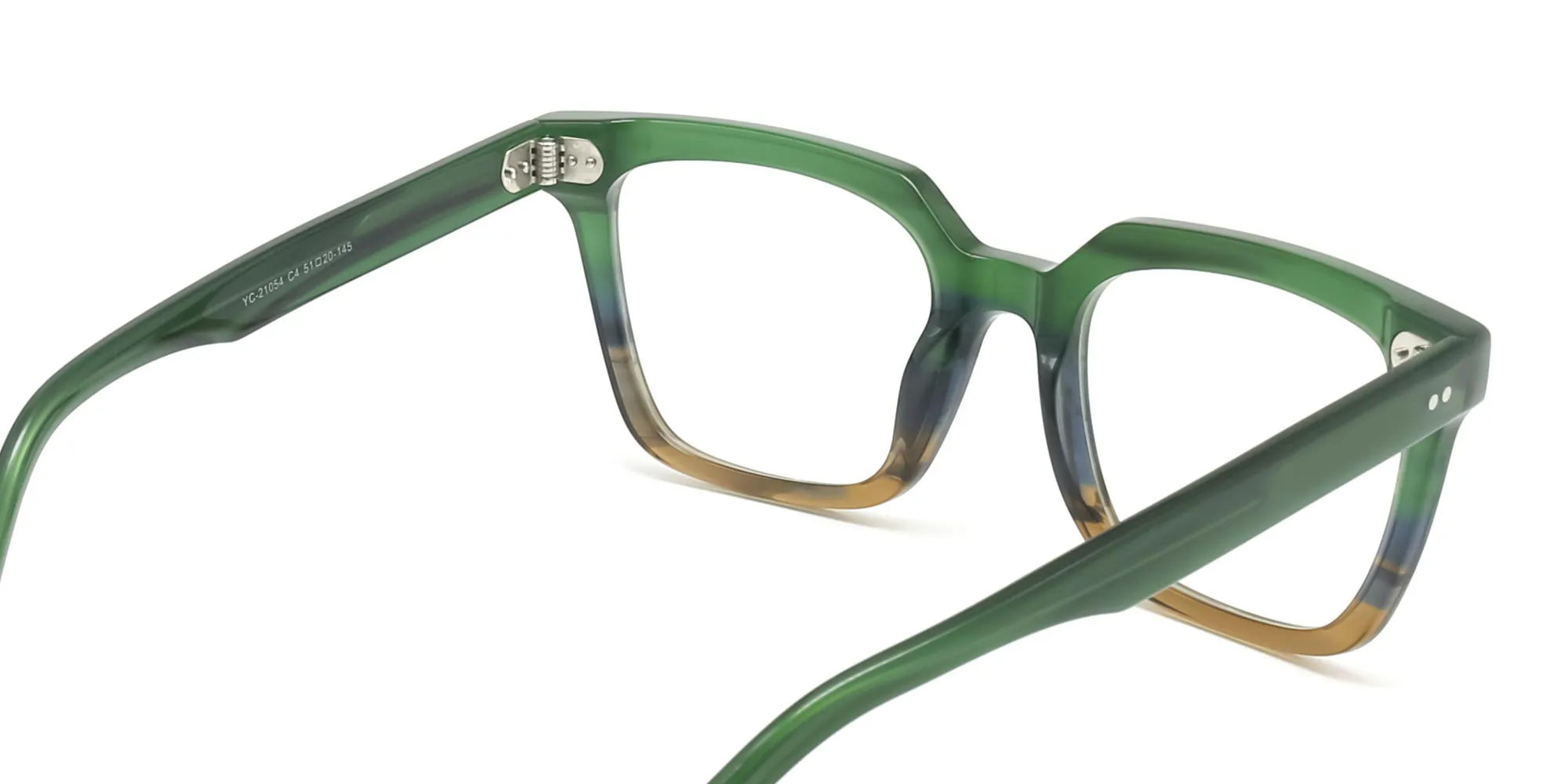 green and brown dual tone glasses-2