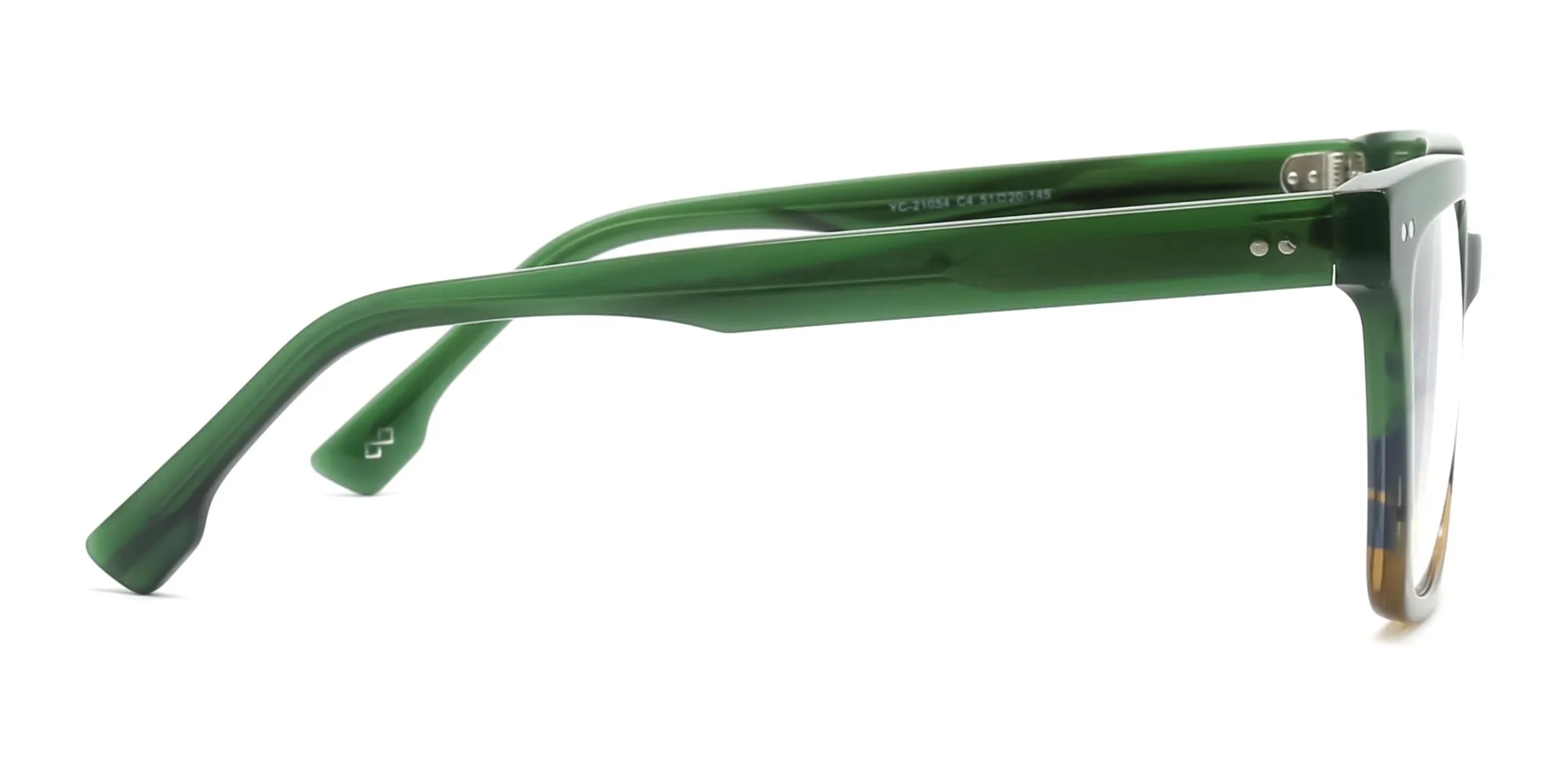 green and brown dual tone glasses-2