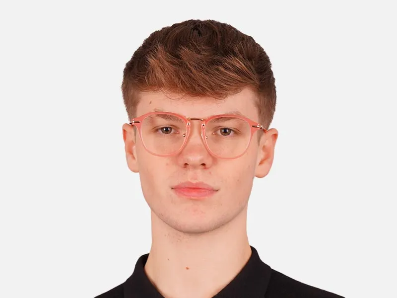 Pink Acetate Glasses-2