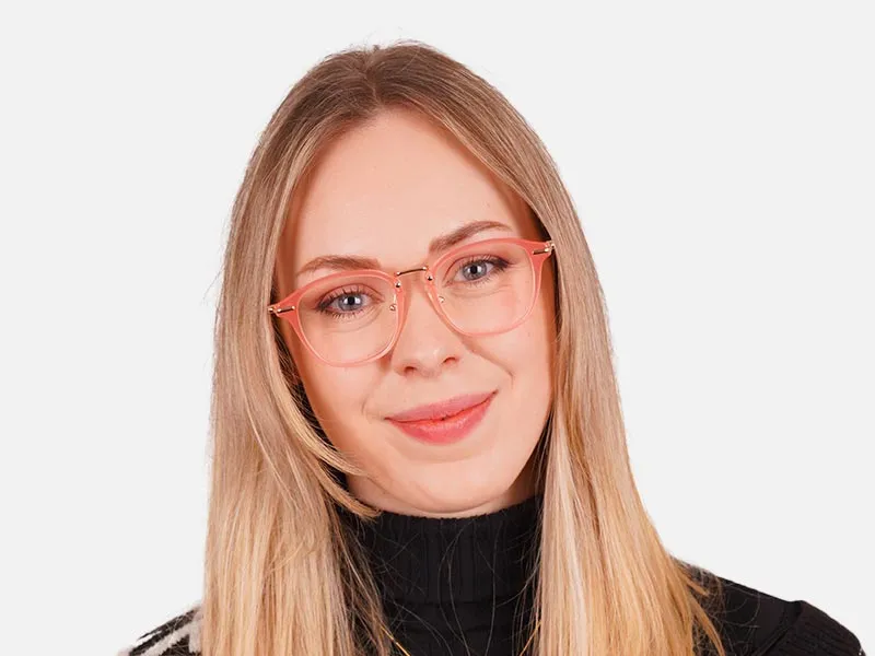 Pink Acetate Glasses-2