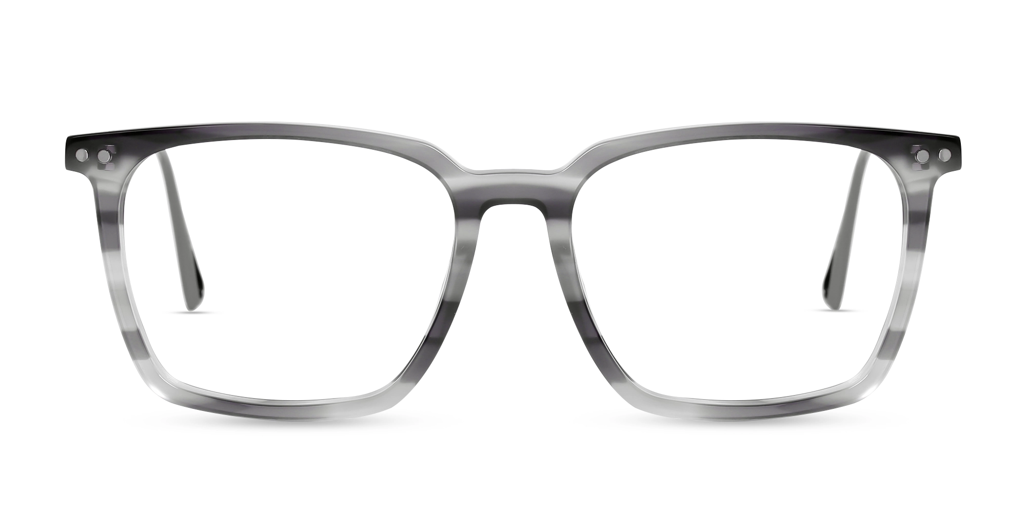 Crystal Grey Marble Square Sunglasses-1