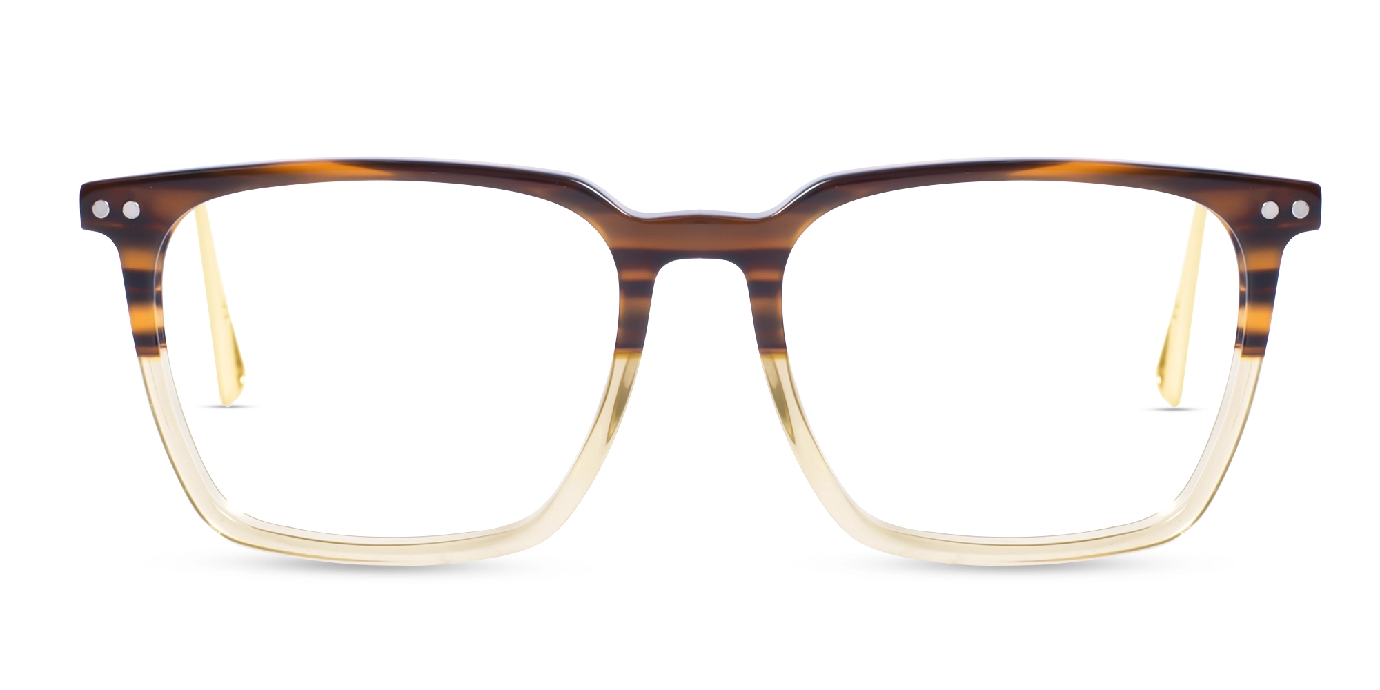 Crystal Honey Marble Square Sunglasses-1