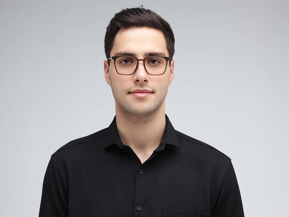 Crystal Sage Green Square Sunglasses-41