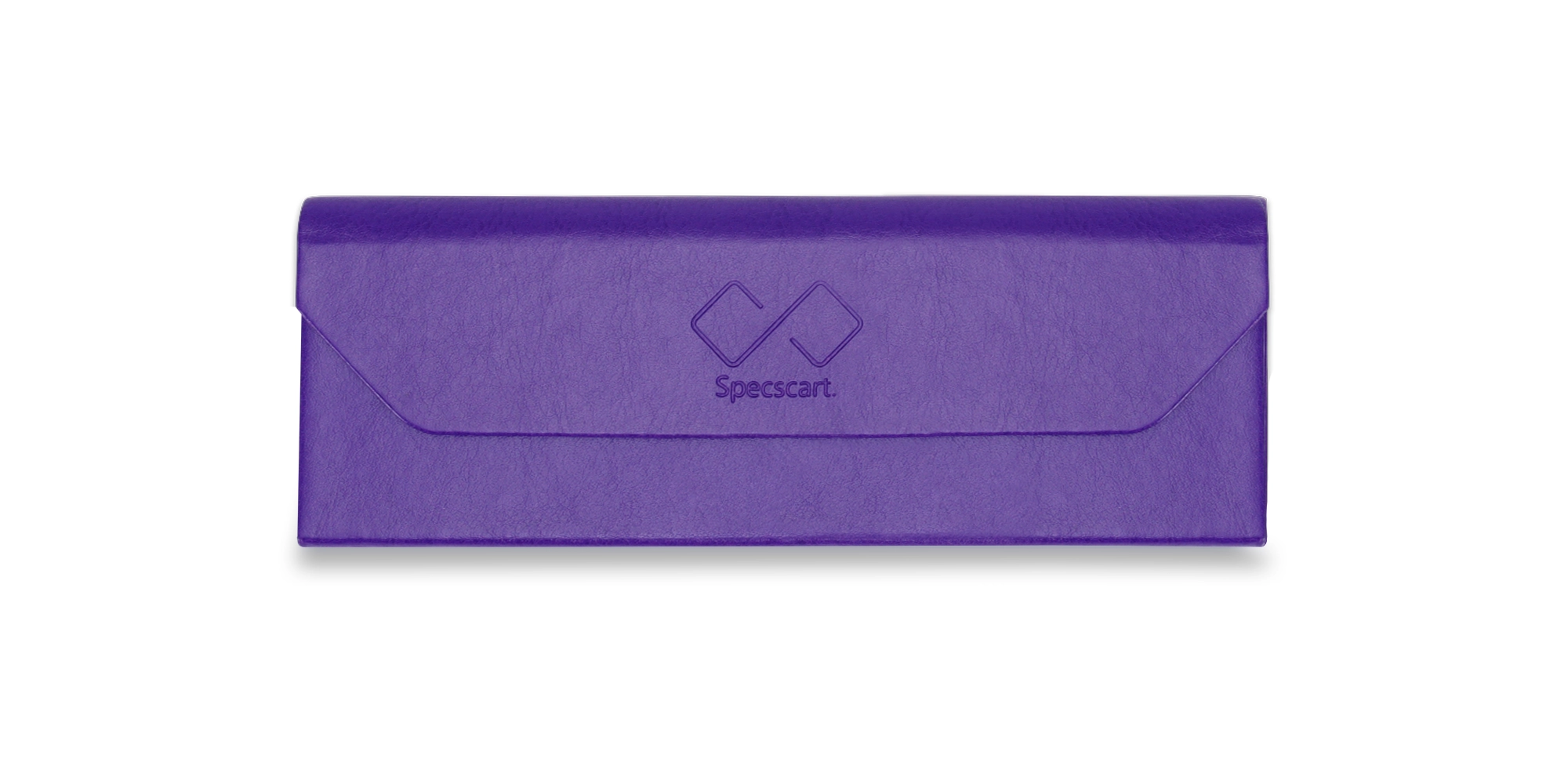 Fold up Purple Eyeglasses Case-1