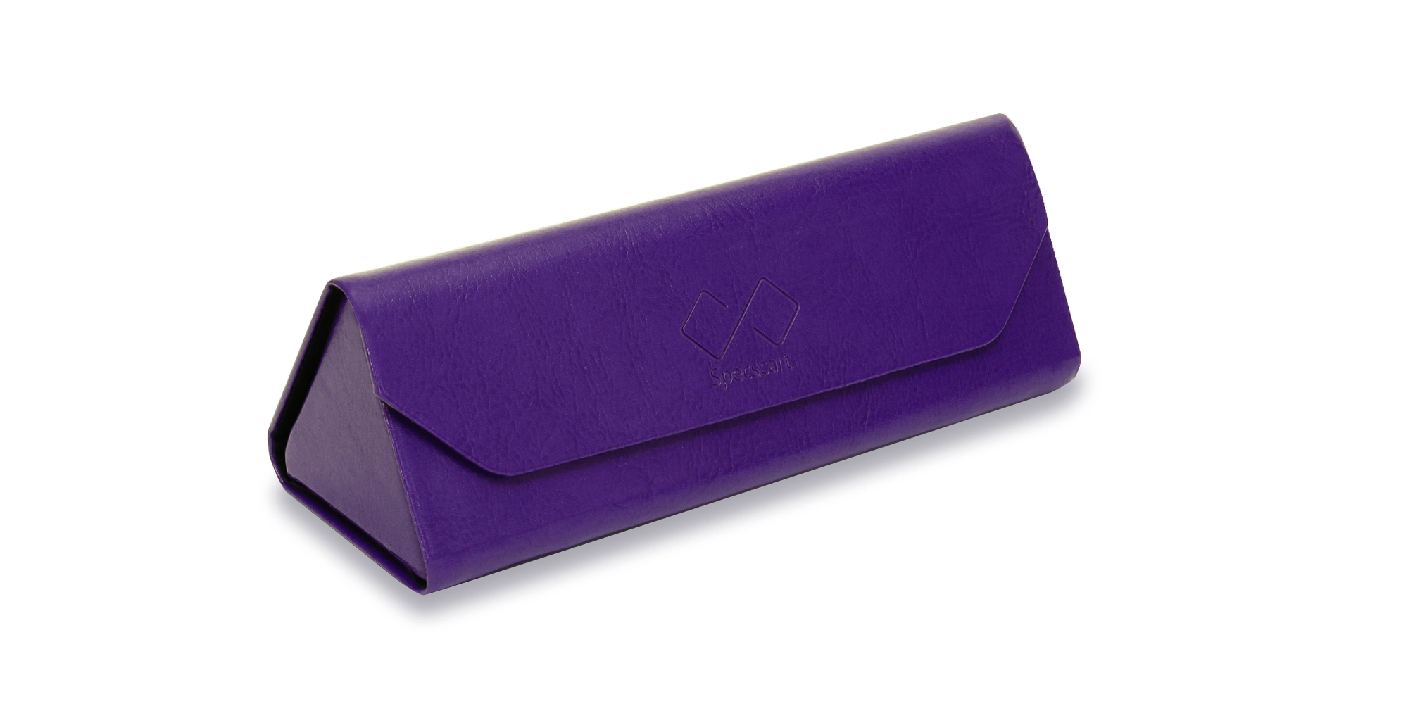 Fold up Purple Eyeglasses Case-3