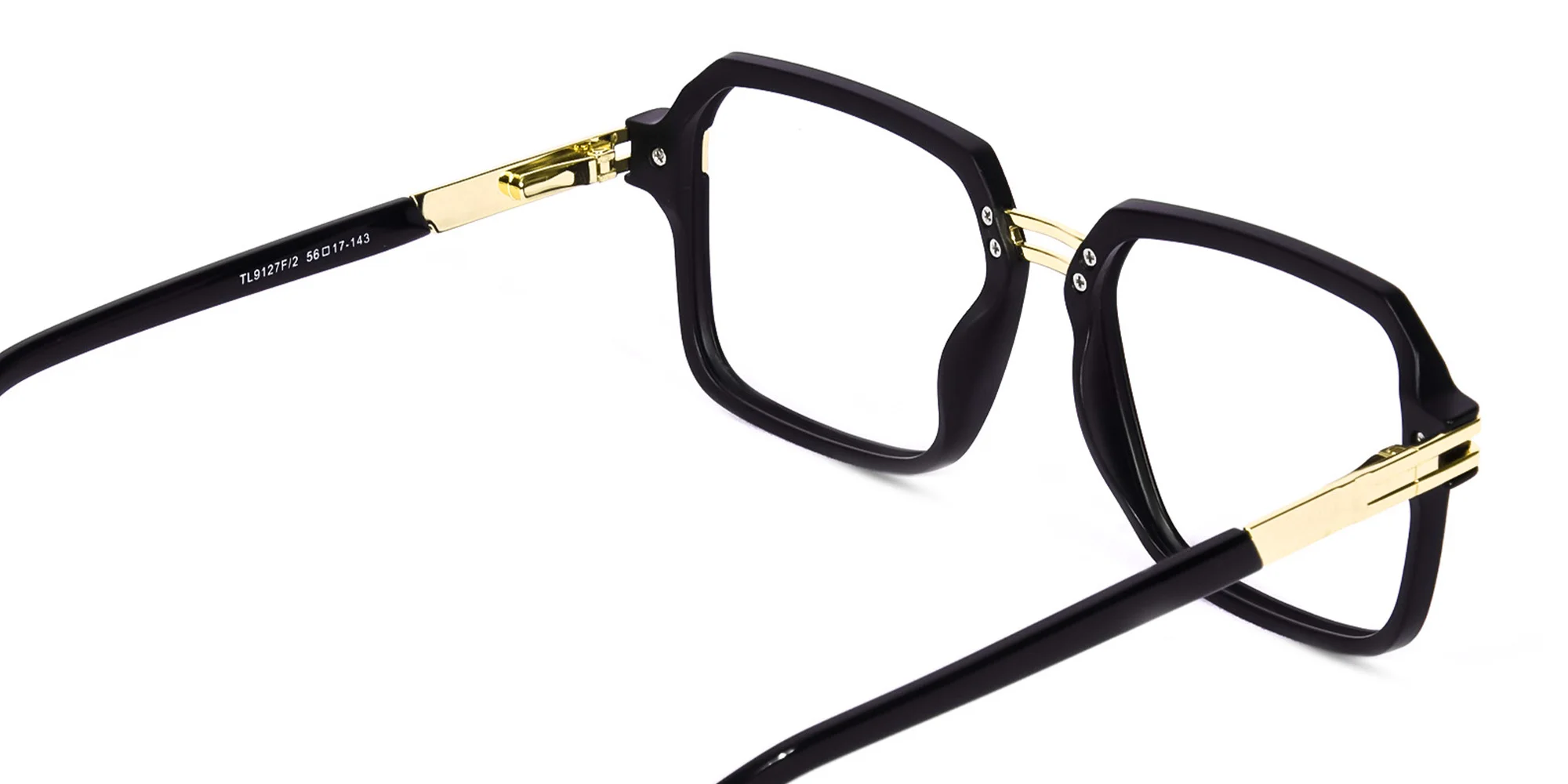 Black Designer Eyeglass Frames-5