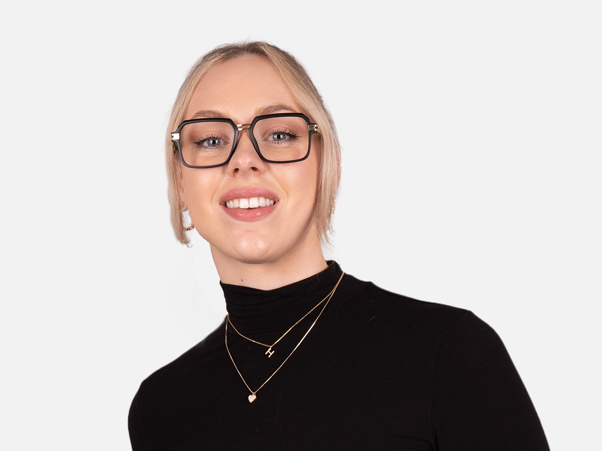 Black Designer Eyeglass Frames-51