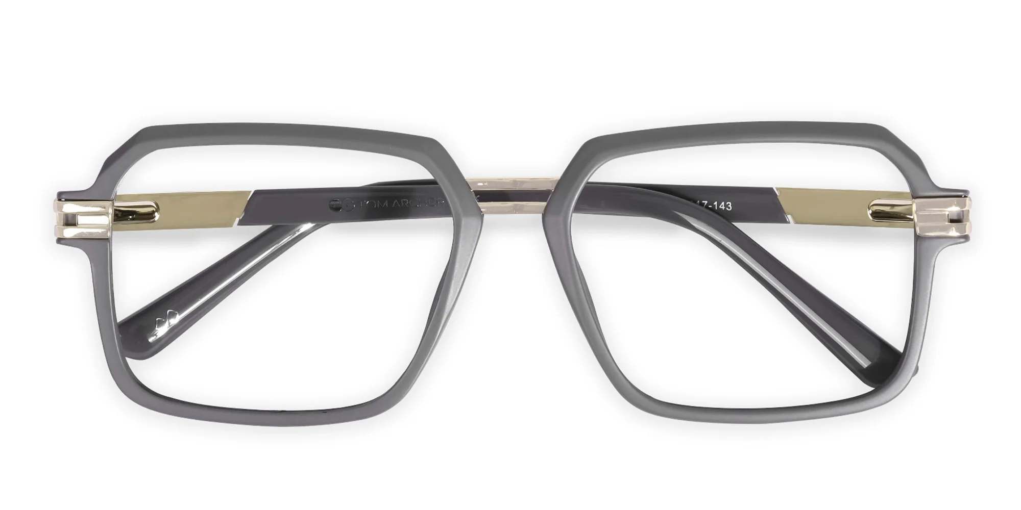 Matte Grey Glasses-6
