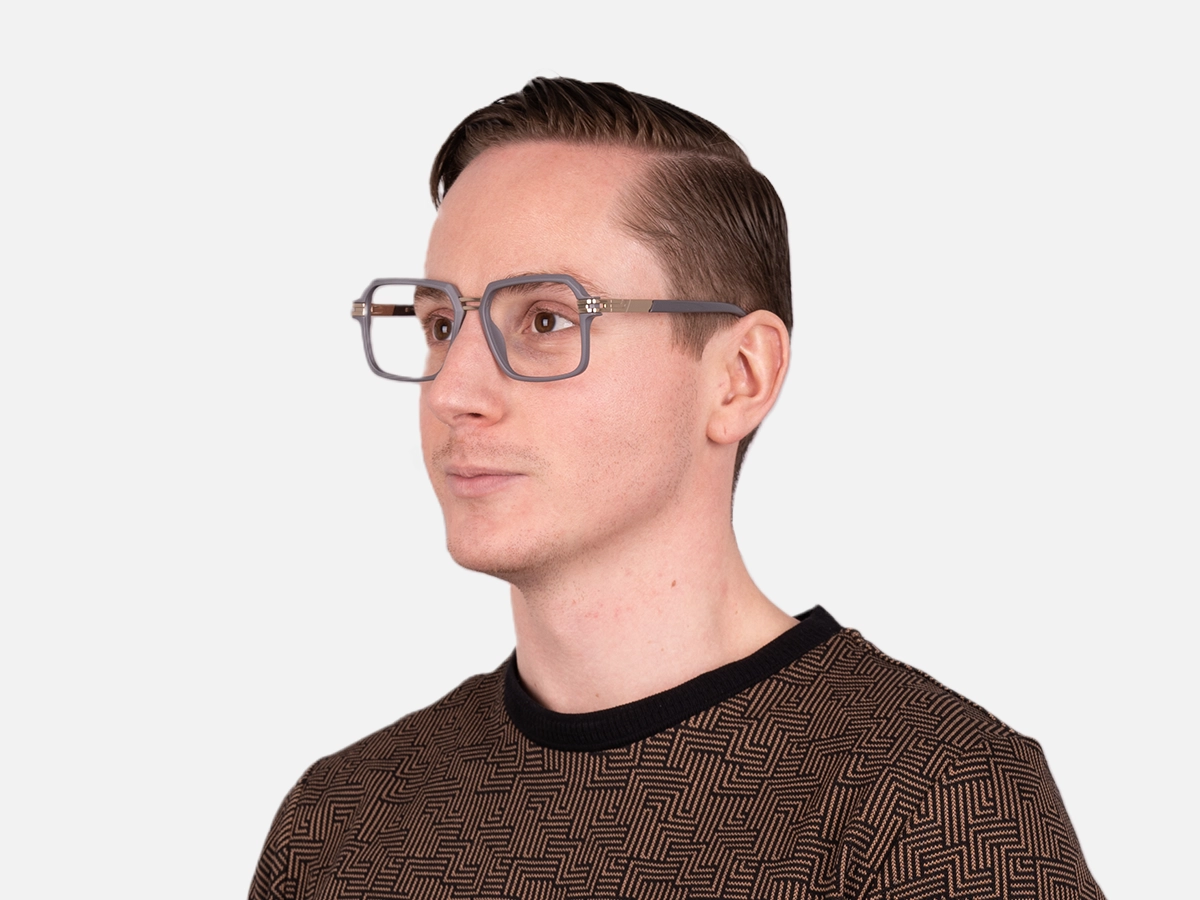 Matte Grey Glasses-45