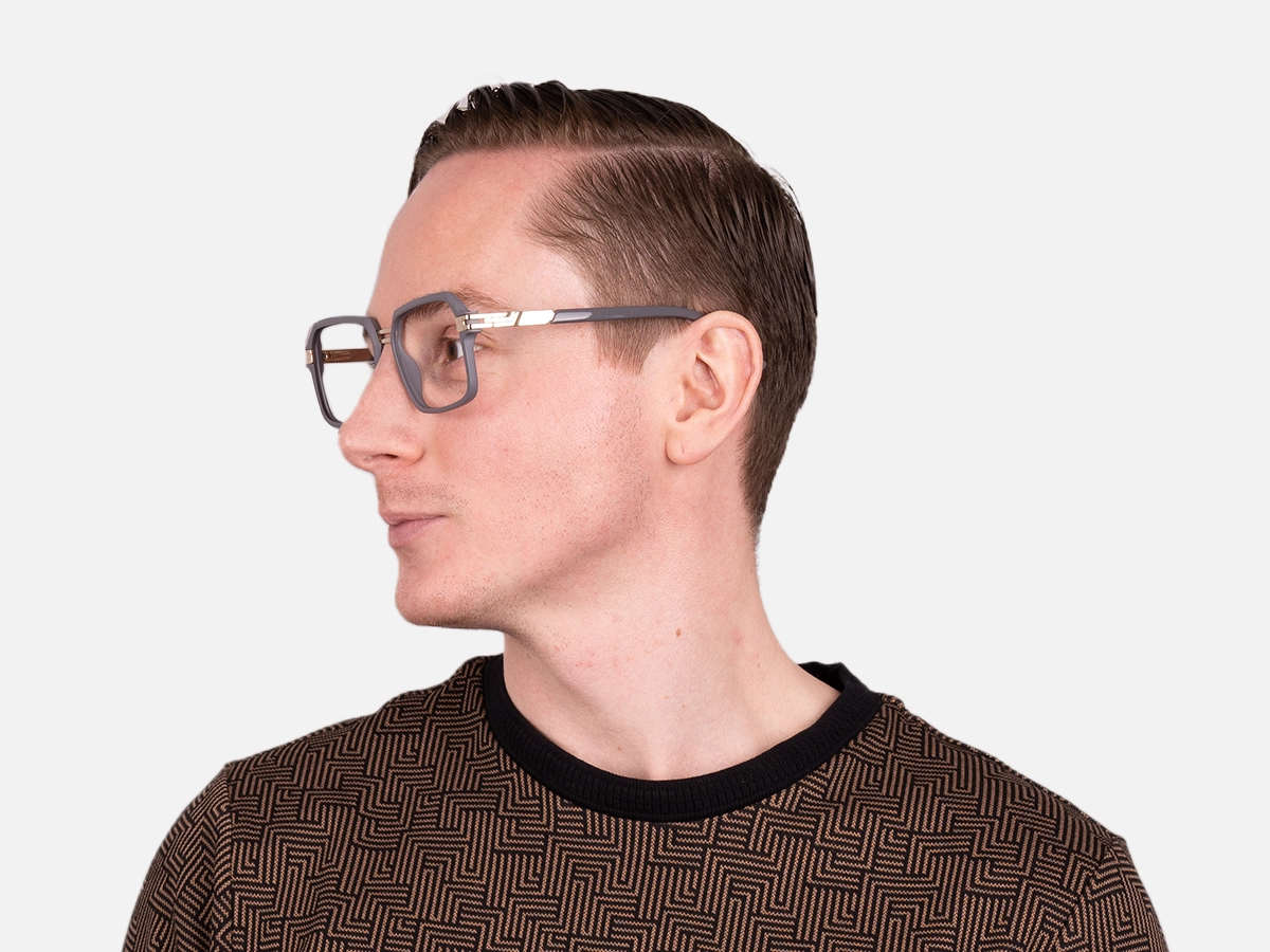 Matte Grey Glasses-43