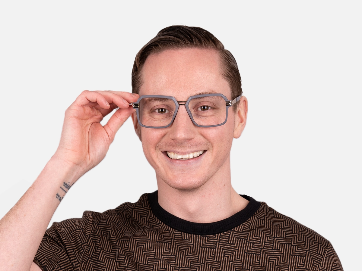 Matte Grey Glasses-41