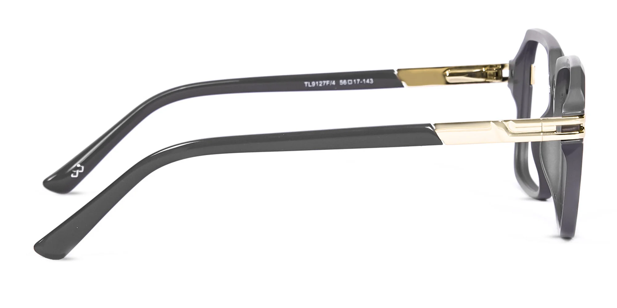 Matte Grey Glasses-4