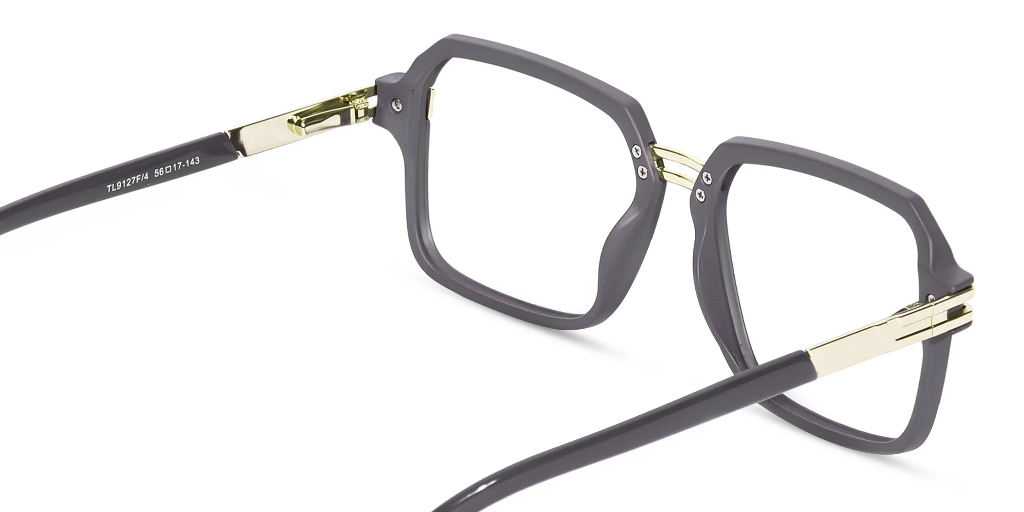 Matte Grey Glasses-5