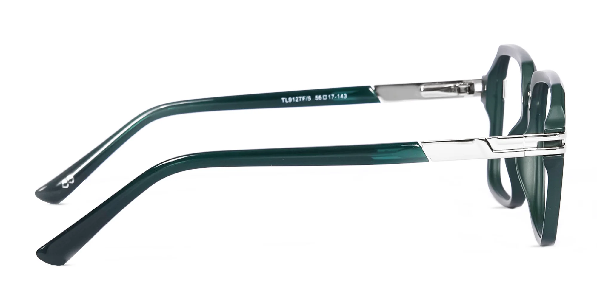 Matte Emerald Green And Silver-4