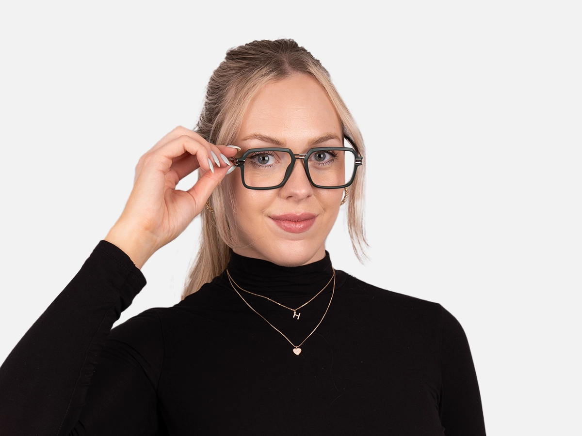 Matte Emerald Green And Silver-52