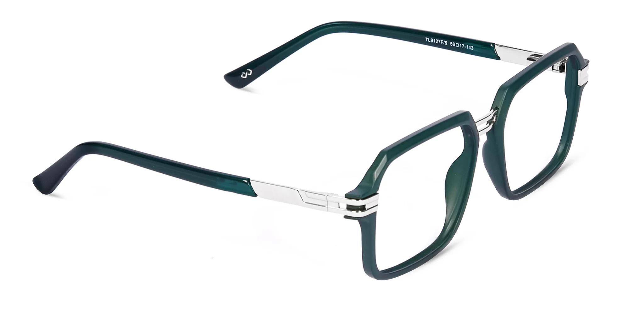 Matte Emerald Green And Silver-2