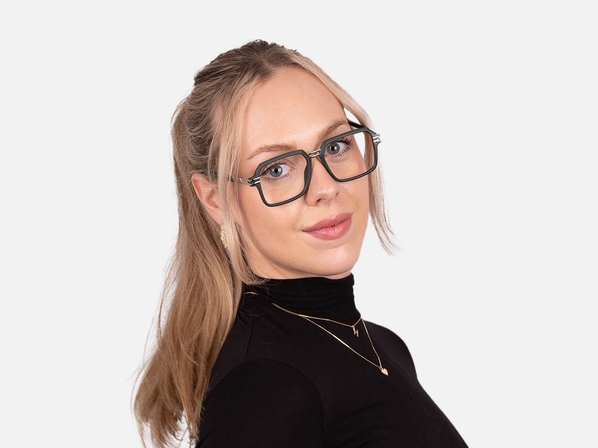 Matte Emerald Green And Silver-54